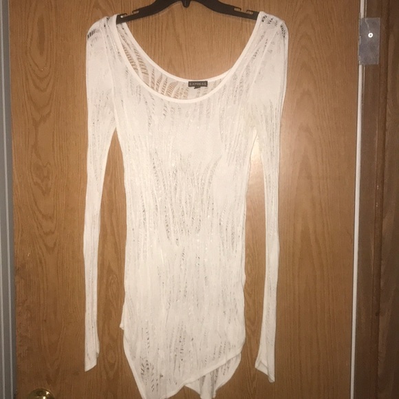 Express Sweaters - Express Sweater overlay Women’s Sz S/P